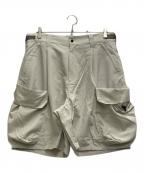meanswhileミーンズワイル）の古着「Luggage Cargo Shorts」｜ベージュ