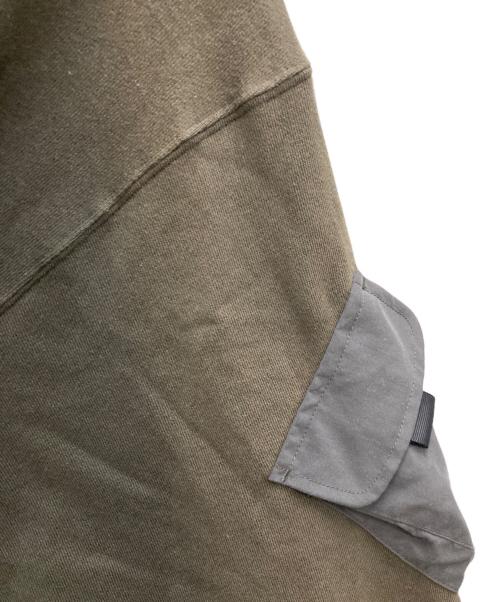 meanswhile（ミーンズワイル）meanswhile (ミーンズワイル) Luggage Hoodie チャコールグレー サイズ:2の古着・服飾アイテム