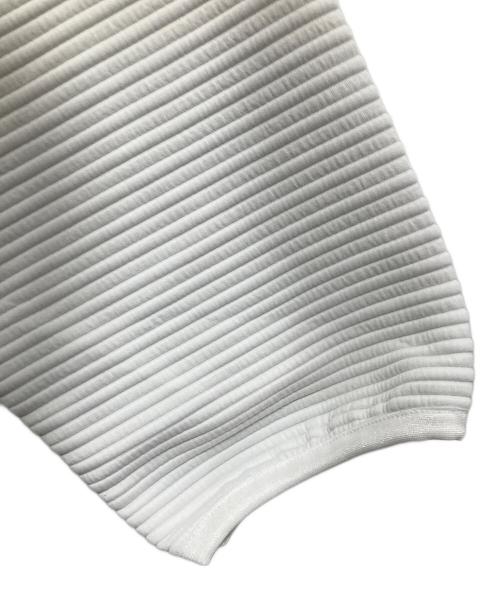 meanswhile（ミーンズワイル）meanswhile (ミーンズワイル) Uneven Anonymous L/S Game SH ホワイト サイズ:4の古着・服飾アイテム