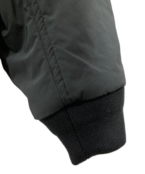 meanswhile（ミーンズワイル）meanswhile (ミーンズワイル) Loop Zip MA1 ブラック サイズ:2の古着・服飾アイテム