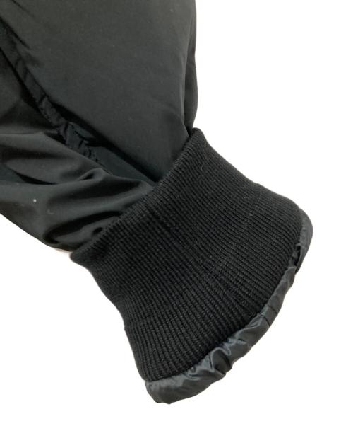 meanswhile（ミーンズワイル）meanswhile (ミーンズワイル) Loop Zip MA1 ブラック サイズ:2の古着・服飾アイテム