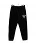 A BATHING APE（ア ベイシング エイプ）の古着「COLLEGE WIDE FIT SWEAT PANTS」｜ブラック