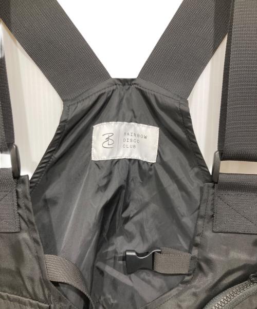 RAINBOW DISCO CLUB（レインボー・ディスコ・クラブ）RAINBOW DISCO CLUB (レインボー・ディスコ・クラブ) RDC 2025 Tactical Vest ブラック サイズ:Fの古着・服飾アイテム