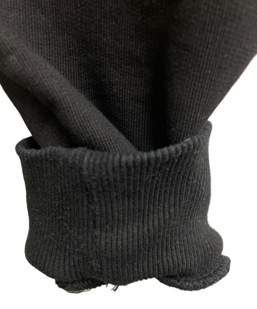 AMI Alexandre Mattiussi（アミアレクサンドルマテュッシ）AMI Alexandre Mattiussi (アミアレクサンドルマテュッシ) ワッペンロゴクルーネックトレーナー ブラック サイズ:Lの古着・服飾アイテム