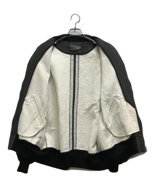 the letters（レターズ）The Letters (レターズ) ジップブルゾン グレー サイズ:Sの古着・服飾アイテム