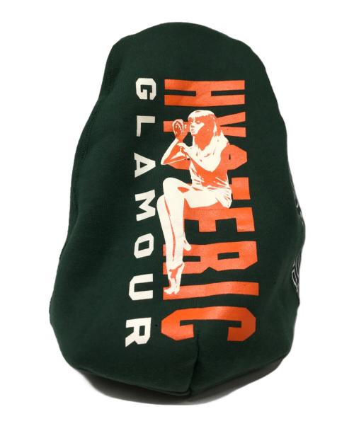 Hysteric Glamour（ヒステリックグラマー）Hysteric Glamour (ヒステリックグラマー) スウェットバッグ グリーンの古着・服飾アイテム