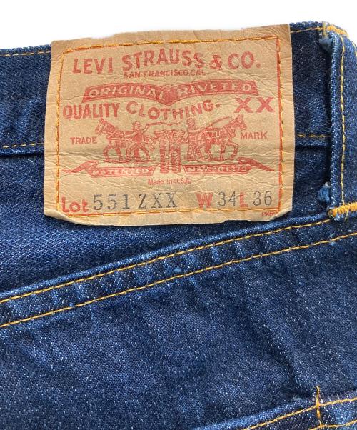LEVI'S（リーバイス）LEVI'S (リーバイス) 551ZXX 復刻90'sデニムパンツ インディゴ サイズ:86cm (W34)の古着・服飾アイテム