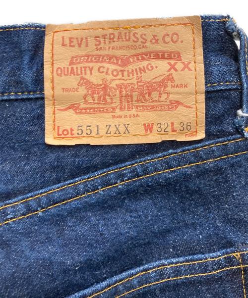 LEVI'S（リーバイス）LEVI'S (リーバイス) 551ZXX 復刻90'sデニムパンツ インディゴ サイズ:81cm (W32)の古着・服飾アイテム