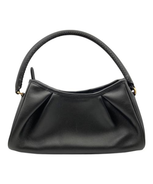 elleme（エレメ）elleme (エレメ) ディンプル レザー バッグ ブラックの古着・服飾アイテム