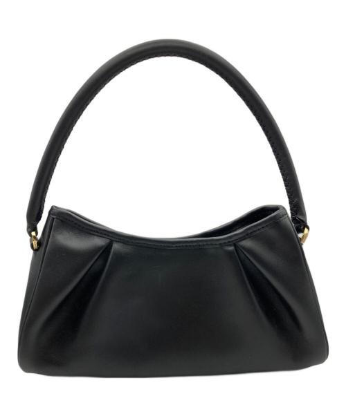 elleme（エレメ）elleme (エレメ) ディンプル レザー バッグ ブラックの古着・服飾アイテム