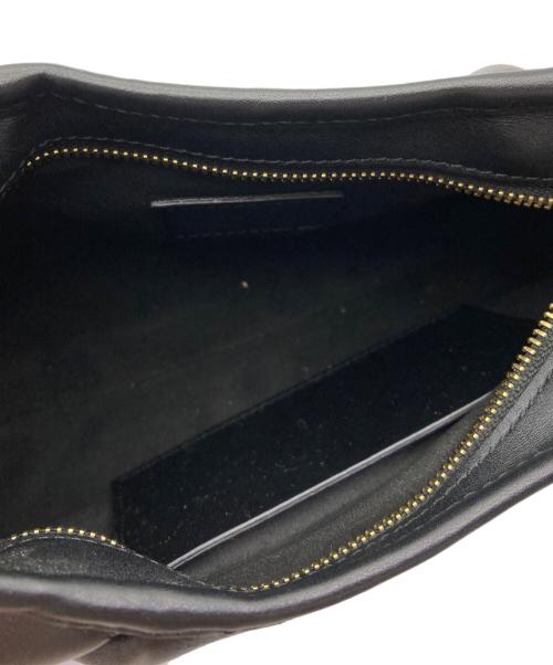 elleme（エレメ）elleme (エレメ) ディンプル レザー バッグ ブラックの古着・服飾アイテム