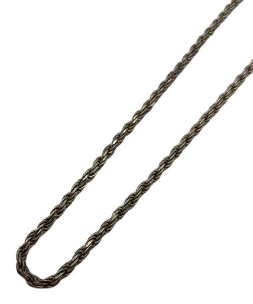 ALL BLUES（オール ブルース）ALL BLUES (オール ブルース) ロープネックレス シルバー サイズ:表記なし（実寸42cm）の古着・服飾アイテム