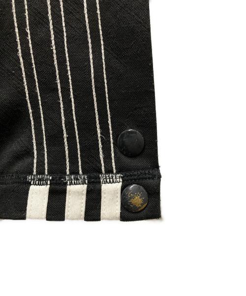 adidas（アディダス）adidas (アディダス) ALEXANDER WANG (アレキサンダーワン) サイドスナップボタントラックパンツ ブラック サイズ:2XOの古着・服飾アイテム