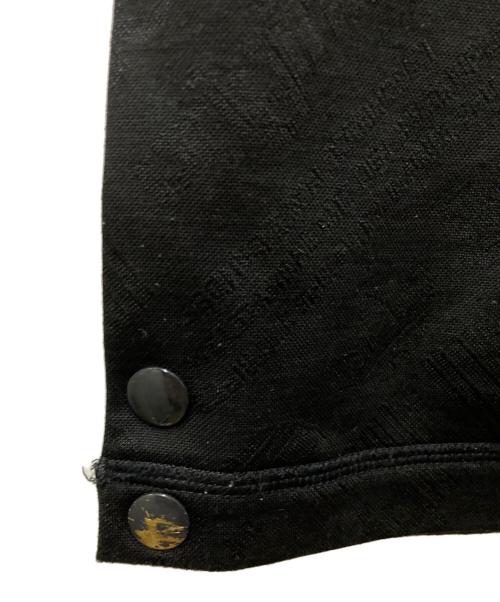 adidas（アディダス）adidas (アディダス) ALEXANDER WANG (アレキサンダーワン) サイドスナップボタントラックパンツ ブラック サイズ:2XOの古着・服飾アイテム