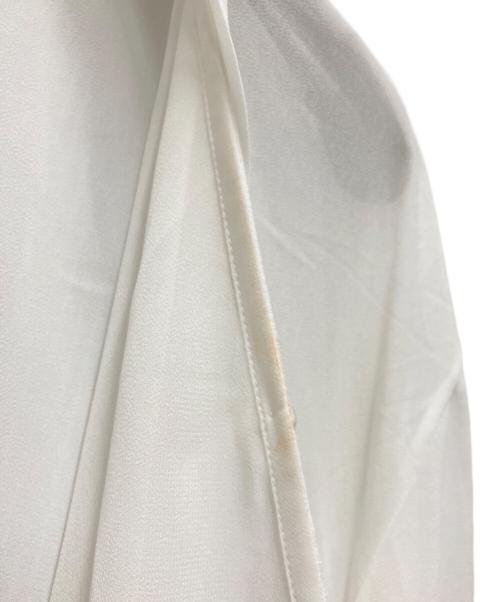 styling/（スタイリング）styling/ (スタイリング) フレアシフォン2WAYブラウス ホワイト サイズ:ONE SIZEの古着・服飾アイテム