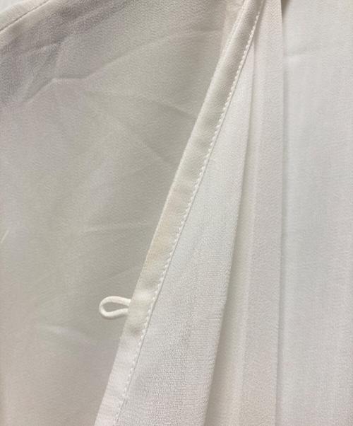 styling/（スタイリング）styling/ (スタイリング) フレアシフォン2WAYブラウス ホワイト サイズ:ONE SIZEの古着・服飾アイテム