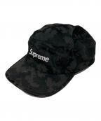 SUPREMEシュプリーム）の古着「SATIN DIGI CAMO CAMP CAP」｜グレー