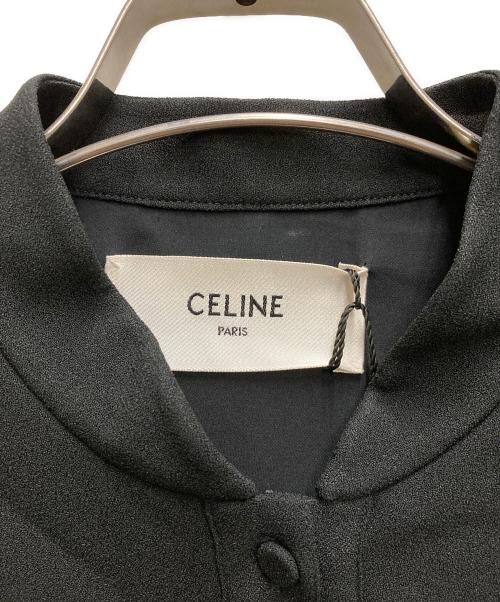 CELINE（セリーヌ）CELINE (セリーヌ) ビジュースタッズショートドレス ブラック サイズ:38の古着・服飾アイテム
