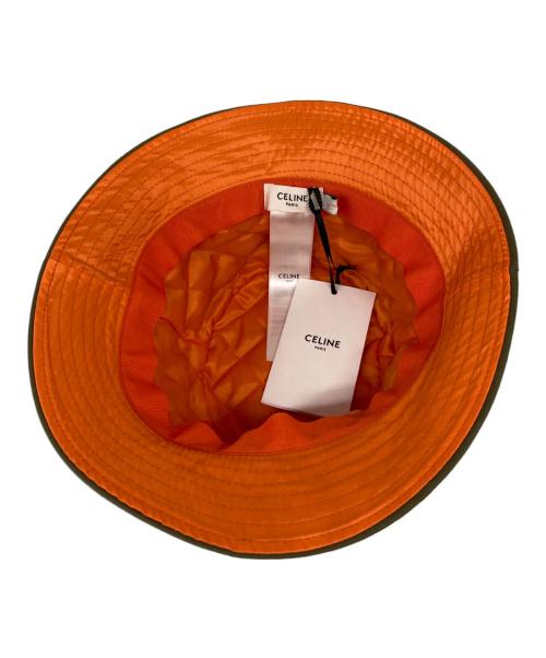 CELINE（セリーヌ）CELINE (セリーヌ) バケットハット オリーブ サイズ:Lの古着・服飾アイテム