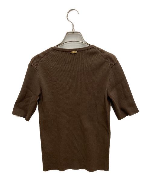 MUSE de Deuxieme Classe（ミューズ ドゥーズィエム クラス）MUSE de Deuxieme Classe (ミューズ ドゥーズィエム クラス) DINER B RIB ブラウン サイズ:表記無しの古着・服飾アイテム