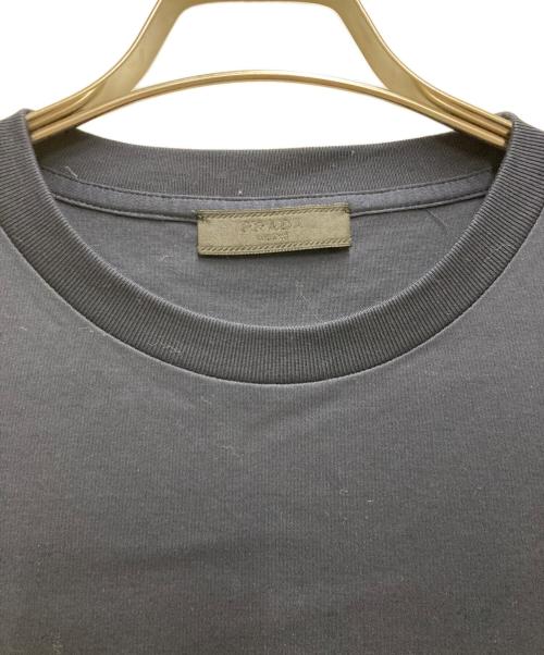 PRADA（プラダ）PRADA (プラダ) ポケットTシャツ ネイビー サイズ:Lの古着・服飾アイテム