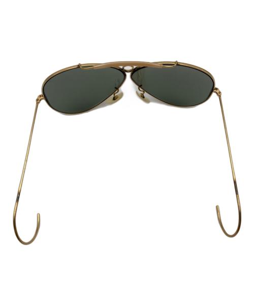 RAY-BAN（レイバン）RAY-BAN (レイバン) 70’s ティアドロップサングラス ボシュロム ゴールド×グリーン サイズ:表記なしの古着・服飾アイテム