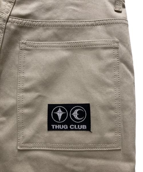 THUG CLUB（サグ クラブ）THUG CLUB (サグ クラブ) Thug Pants ベージュ サイズ:2の古着・服飾アイテム