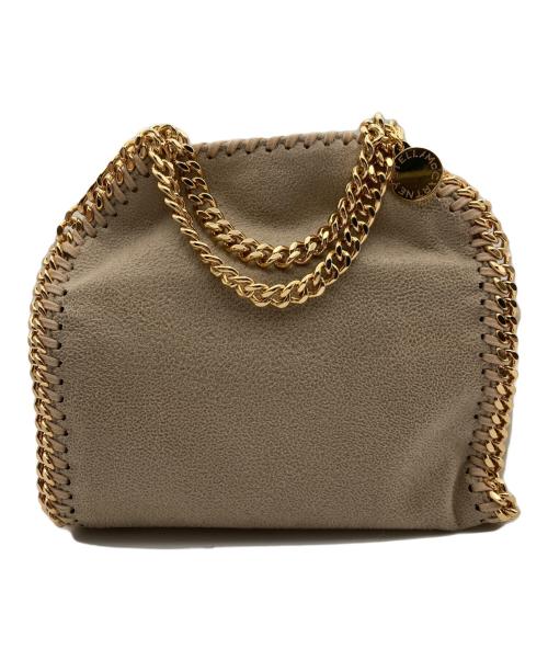 STELLA McCARTNEY（ステラマッカートニー）STELLA McCARTNEY (ステラマッカートニー) ファラベラ タイニー チェーンショルダーバッグ ベージュの古着・服飾アイテム