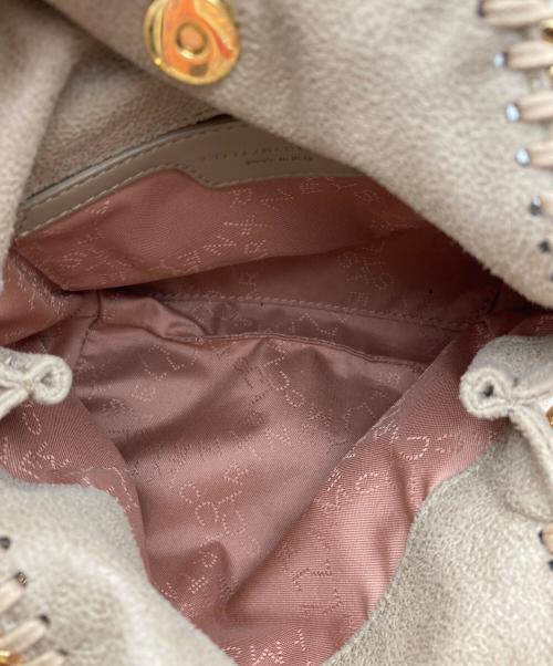 STELLA McCARTNEY（ステラマッカートニー）STELLA McCARTNEY (ステラマッカートニー) ファラベラ タイニー チェーンショルダーバッグ ベージュの古着・服飾アイテム
