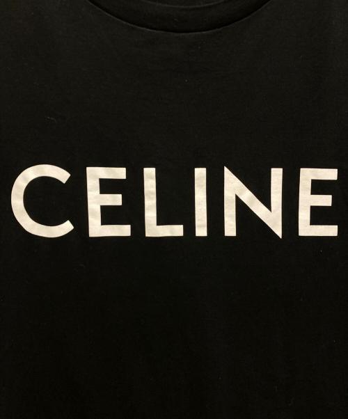 CELINE（セリーヌ）CELINE (セリーヌ) ルーズTシャツ ブラック サイズ:XXLの古着・服飾アイテム