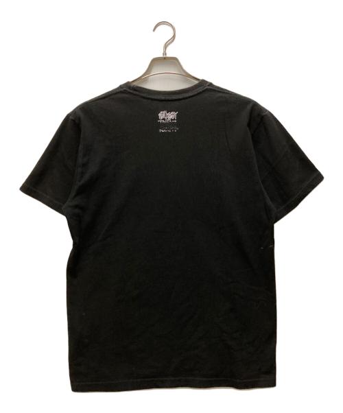 stussy（ステューシー）stussy (ステューシー) NO MUSIC NO LIFE Tee ブラック サイズ:Ｌの古着・服飾アイテム