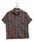 Sandy Mac Donald（サンディマクドナルド）の古着「60s半袖チェックシャツ」｜レッド×グリーン
