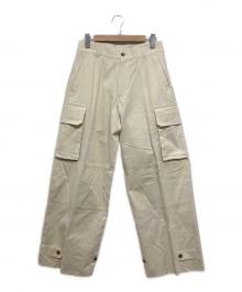 soerte（ソエルテ）の古着「M47 Wide straight military pants」｜ベージュ
