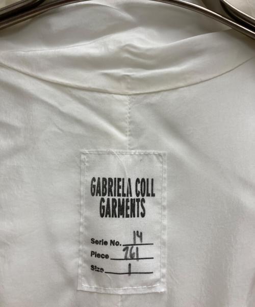 gabriela coll garments（ガブリエラコールガーメンツ）gabriela coll garments (ガブリエラコールガーメンツ) DOUBLE JACKET ホワイト サイズ:1の古着・服飾アイテム
