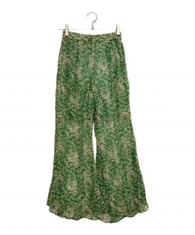 中古・古着通販】ERIKO KATORI (エリコカトリ) Flower Chiffon Pants