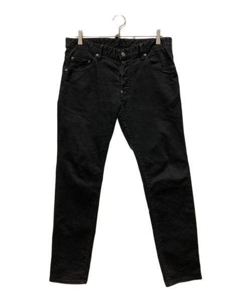 DSQUARED2（ディースクエアード）DSQUARED2 (ディースクエアード) Black Skater Jeans ブラック サイズ:50の古着・服飾アイテム