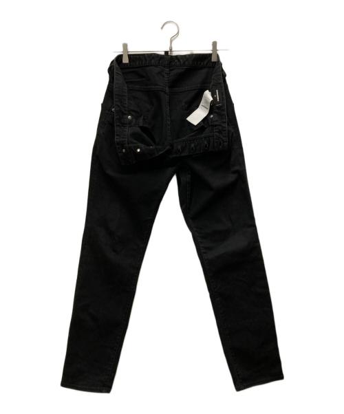 DSQUARED2（ディースクエアード）DSQUARED2 (ディースクエアード) Black Skater Jeans ブラック サイズ:50の古着・服飾アイテム