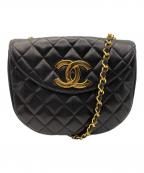 CHANELシャネル）の古着「ココマークチェーンショルダーバッグ」｜ブラック