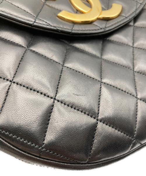 CHANEL（シャネル）CHANEL (シャネル) ココマークチェーンショルダーバッグ ブラックの古着・服飾アイテム