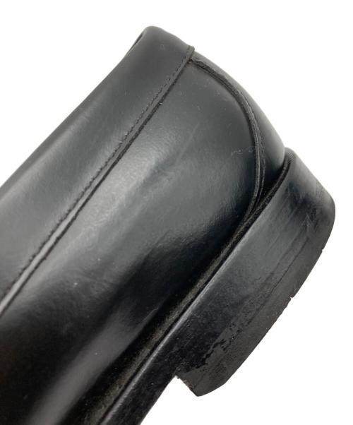 G.H.BASS&CO.（ジー・エイチ・バス・コー）G.H.BASS&CO. (ジー・エイチ・バス・コー) LARSON ローファー ブラック×ホワイト サイズ:EU41の古着・服飾アイテム