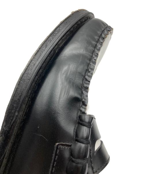 G.H.BASS&CO.（ジー・エイチ・バス・コー）G.H.BASS&CO. (ジー・エイチ・バス・コー) LARSON ローファー ブラック×ホワイト サイズ:EU41の古着・服飾アイテム