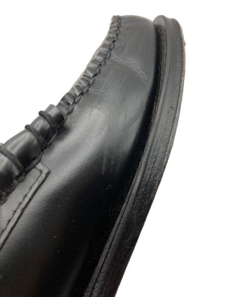 G.H.BASS&CO.（ジー・エイチ・バス・コー）G.H.BASS&CO. (ジー・エイチ・バス・コー) LARSON ローファー ブラック×ホワイト サイズ:EU41の古着・服飾アイテム