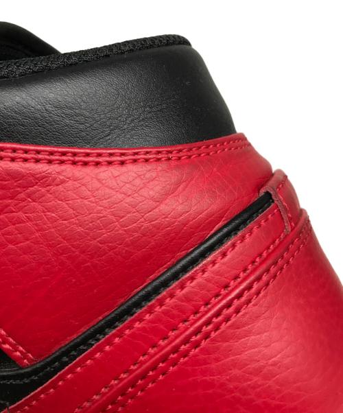 NIKE（ナイキ）NIKE (ナイキ) AIR JORDAN 1 MID レッド×ブラック サイズ:US 10の古着・服飾アイテム