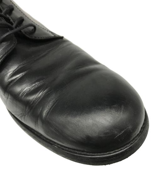 Yohji Yamamoto pour homme（ヨウジヤマモト プールオム）Yohji Yamamoto pour homme (ヨウジヤマモト プールオム) COSTUME D’HOMME SHINY GLASS PLAIN TOE ブラック サイズ:29㎝の古着・服飾アイテム