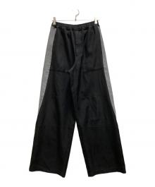 SYUMAN.（シュウマン）の古着「STAMP-LESS motocross pants」｜ブラック