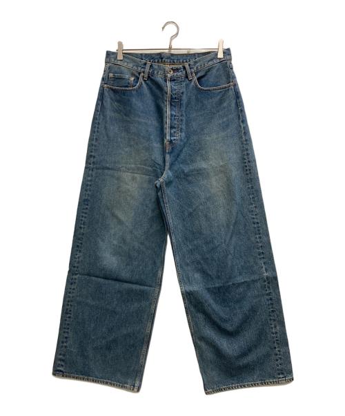 BEAMS（ビームス）BEAMS (ビームス) FUTURE ARCHIVE BUGGY FIT DENIM インディゴ サイズ:Ⅿの古着・服飾アイテム