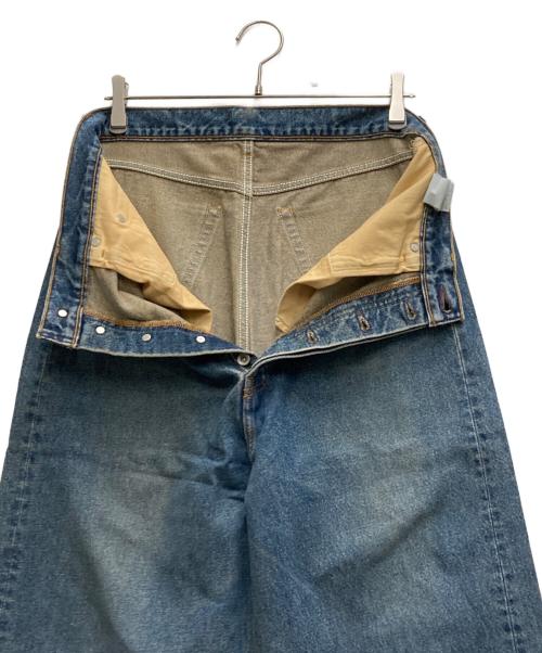 BEAMS（ビームス）BEAMS (ビームス) FUTURE ARCHIVE BUGGY FIT DENIM インディゴ サイズ:Ⅿの古着・服飾アイテム