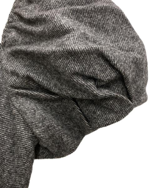 Christian Dior（クリスチャン ディオール）Christian Dior (クリスチャン ディオール) ショートスリーブ ツイードドレス グレー サイズ:38の古着・服飾アイテム