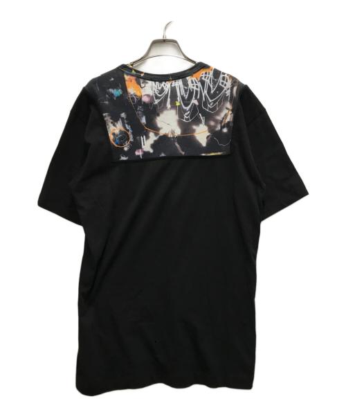 COMME des GARCONS SHIRT（コムデギャルソンシャツ）COMME des GARCONS SHIRT (コムデギャルソンシャツ) フューチュラグラフィックTシャツ ブラック サイズ:Xの古着・服飾アイテム