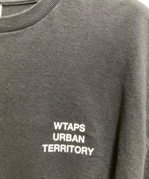WTAPS（ダブルタップス）WTAPS (ダブルタップス) SNEAK TEE ブラック サイズ:2の古着・服飾アイテム